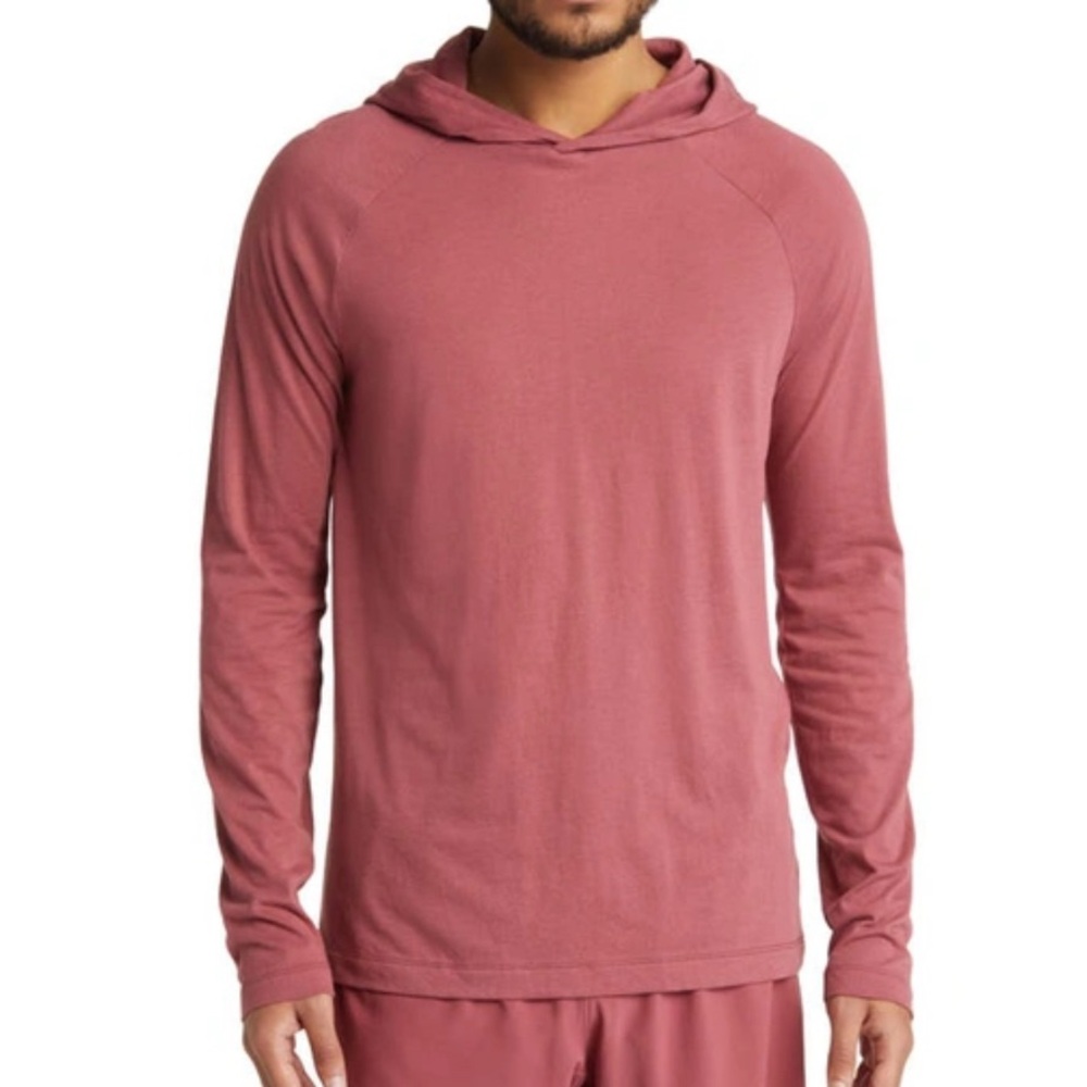 ALO YOGA Core Pullover Hoodie In Mars Clay